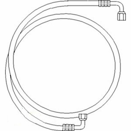 AFTERMARKET Air Conditioning Hose Line Kit Fits Allis Chalmers 7080 7030 7000 7040 7060 7050 70268466